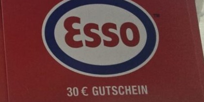 Gewinne einen Tankgutschein von ESSO